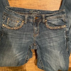 Grace in la boot cut jeans size 27